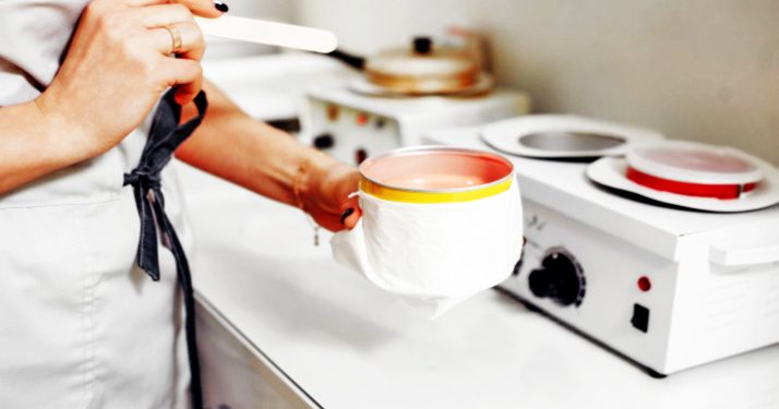 جلوگیری از جوش زدن صورت بعد از وکس