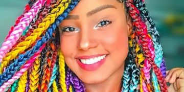 مراحل بافت مو هلندی با کاموا و با موی اضافه