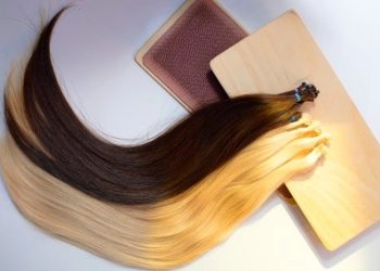 نحوه رنگ کردن اکستنشن مو به صورت حرفه ای