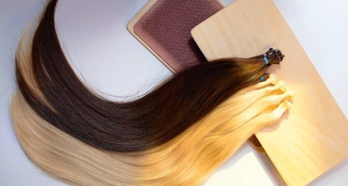 نحوه رنگ کردن اکستنشن مو به صورت حرفه ای