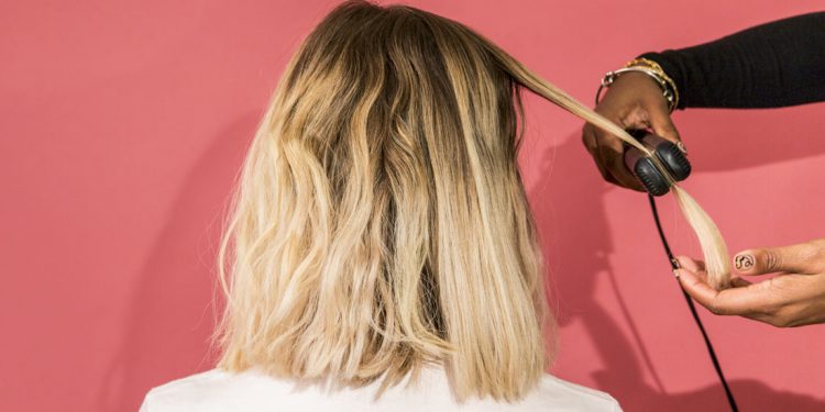 کراتین برای موهای دکلره شده